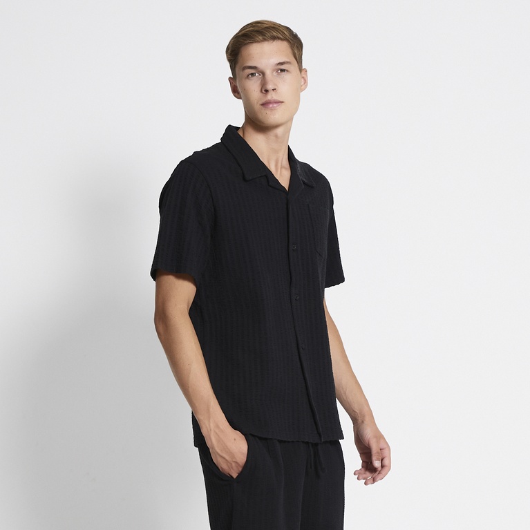 Short sleeve shirt "Sammie" Black